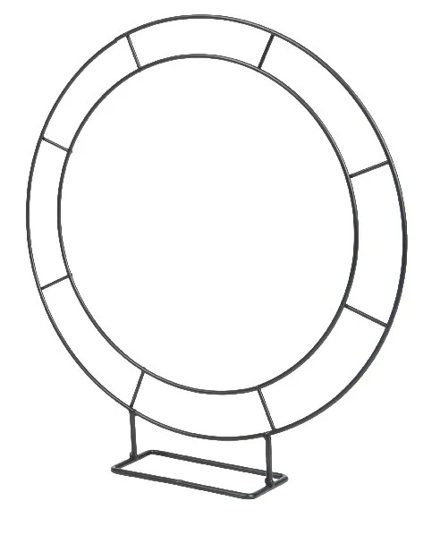 SUPPORTO PER GHIRLANDA, IN FERRO, Ø35 CM