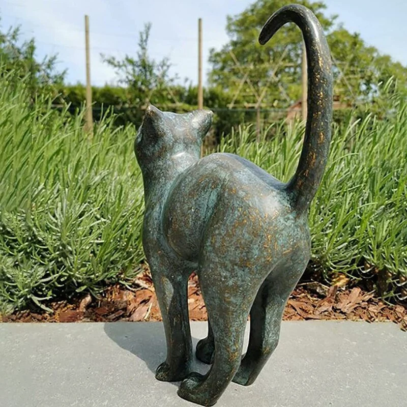 CatCharm - legende Katteskulpturer Til at Tilføje Magi til Din Have