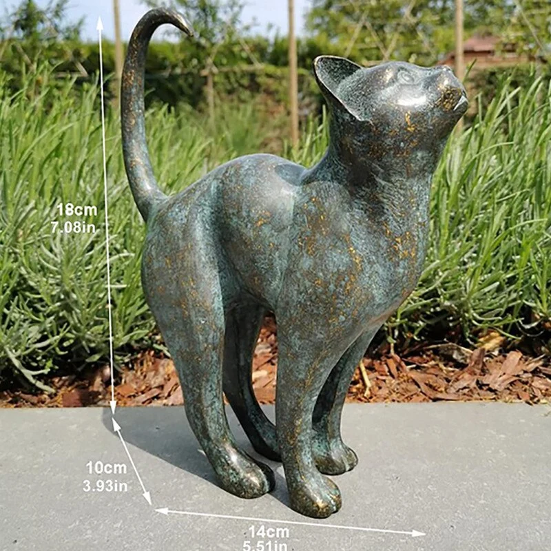 CatCharm - legende Katteskulpturer Til at Tilføje Magi til Din Have