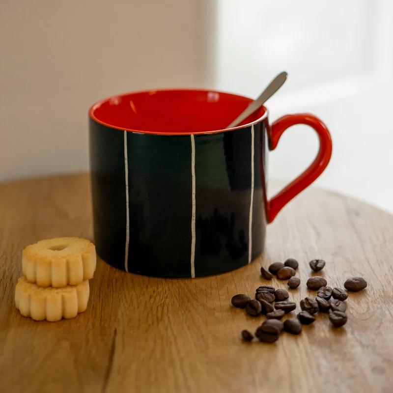 Tazza Colazione 400ml Nera