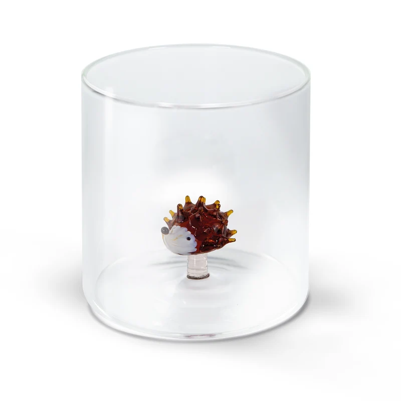 Bicchiere in Vetro Borosilicato 250ml Riccio