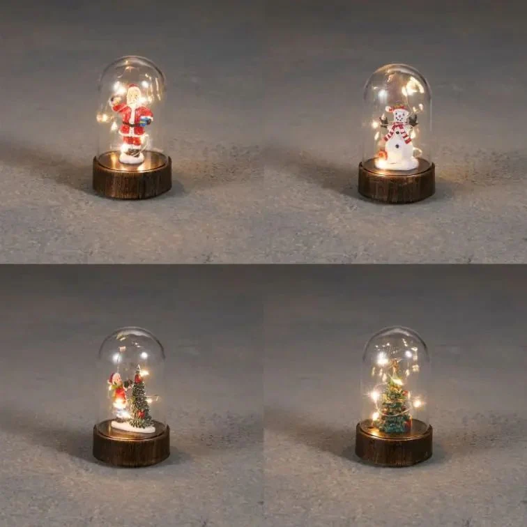 Decorazione natalizia a campana con LED, assortito