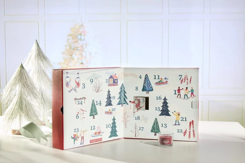 YANKEE CANDLE Calendario dell’Avvento libro per amanti delle fragranze