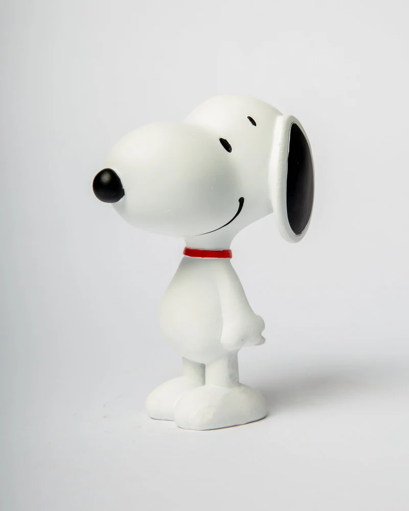 BLOGO Statuetta Snoopy in Piedi Bianco 5,8x9,1xH12cm