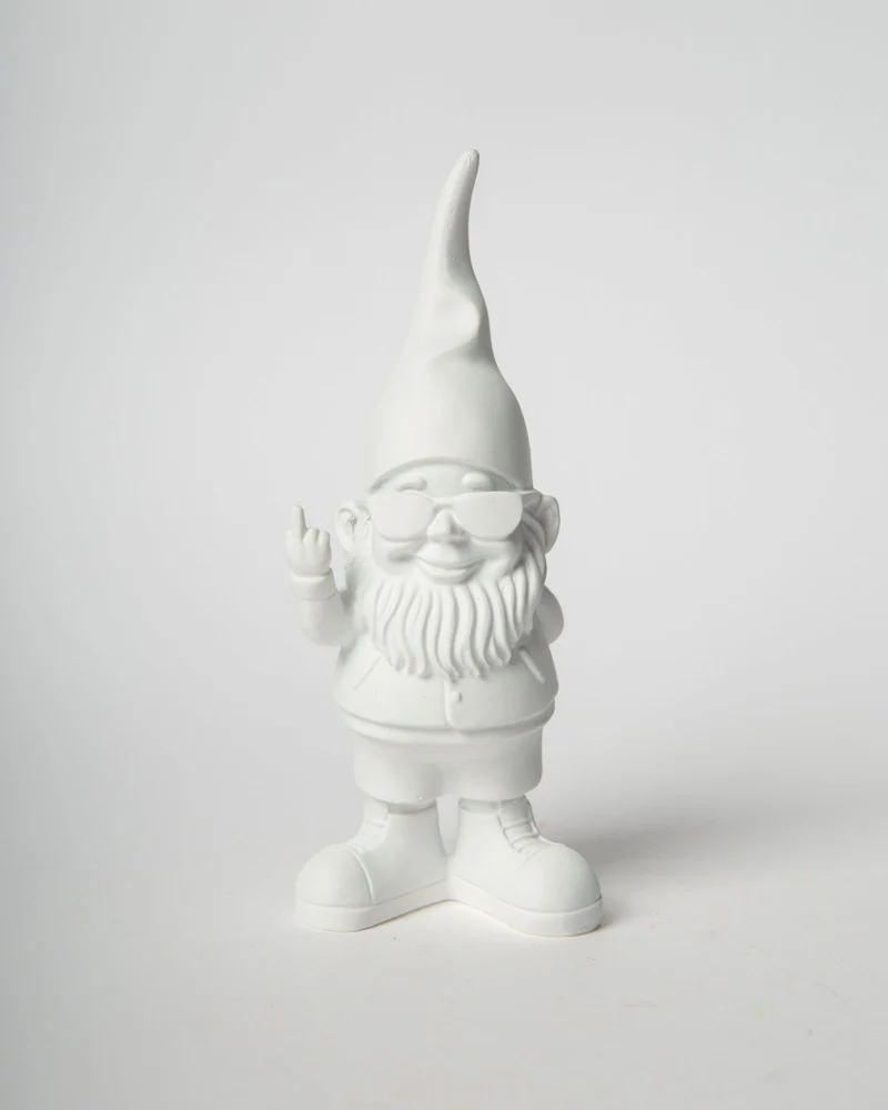 BLOGO Statuetta Bernardo Bianco 5xH12 cm