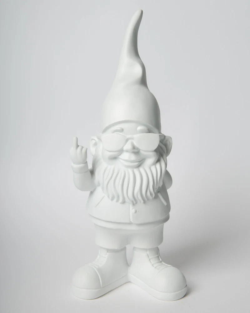 BLOGO Statuetta Bernardo Bianco 13,6x29cm