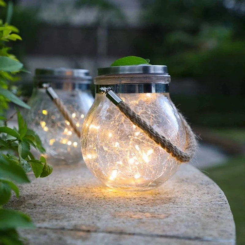 SunJar - Havedekoration Hængende Solar Lamper