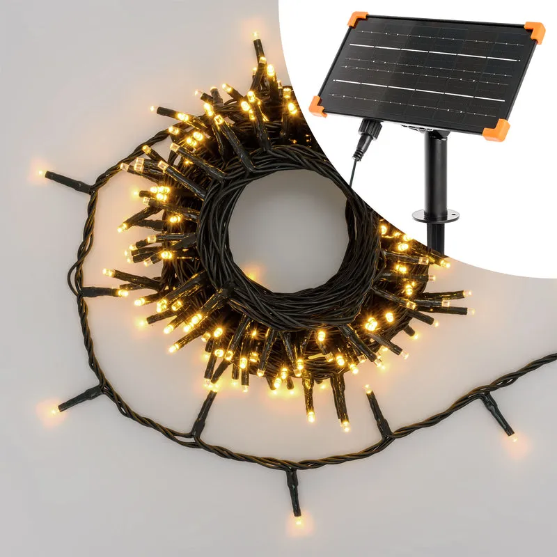 Catena Solare SCP TLG 1200 MiniLED 60m in bobina con pannello solare