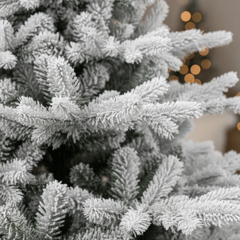 Albero di Natale Abete Maiorca 240 cm Floccato