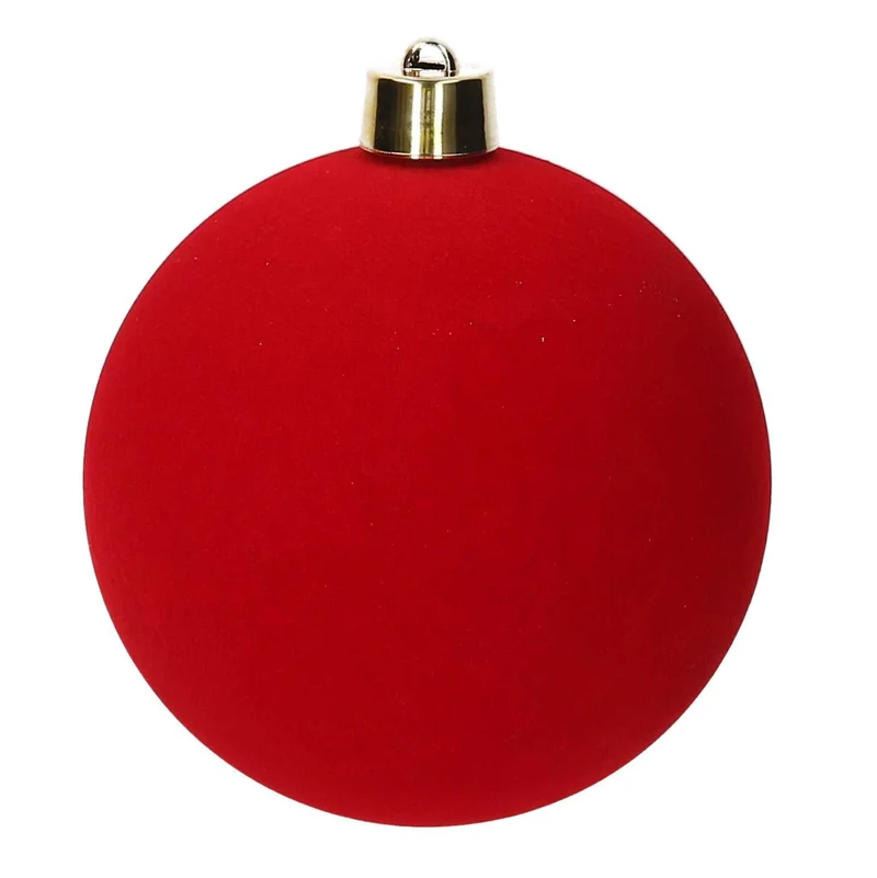 Pallina di Velluto D.25x25h cm Rosso
