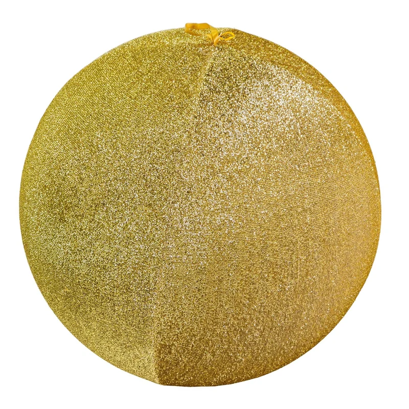 Pallina di Natale Gonfiabile con Glitter Oro