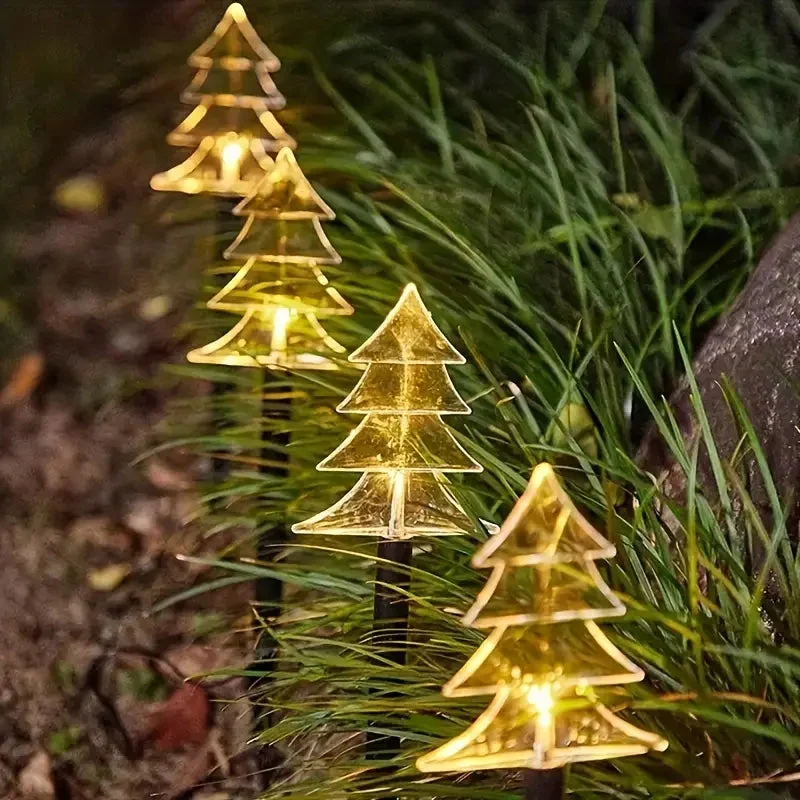 SnowGlow - Solar Pathway Lights til festlig udendørs charme