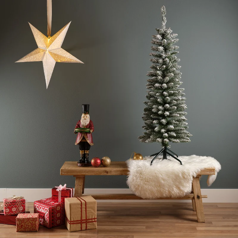 ALBERO DI NATALE SLIM 180CM Ø50 PENCIL INNEVATO