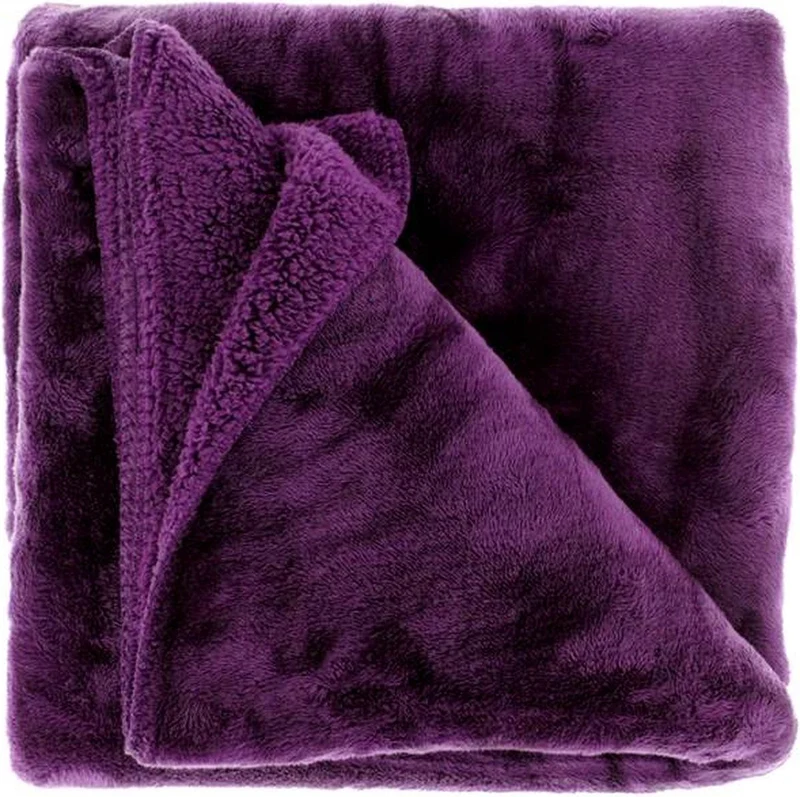 Coperta Torvah 150x200cm Viola Scuro