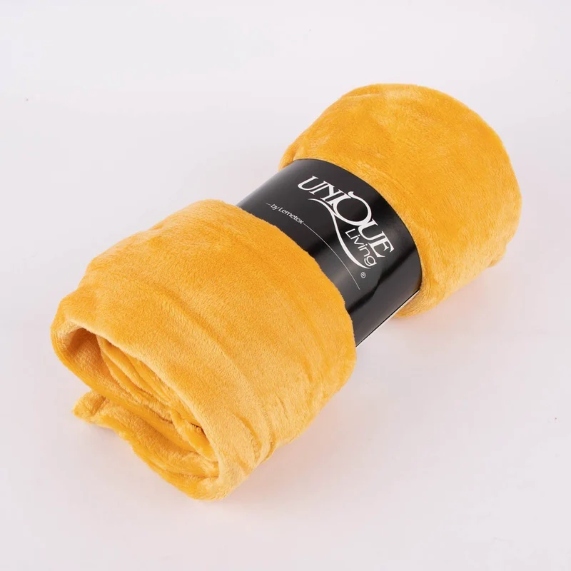 Coperta Enzo 130x180cm Giallo