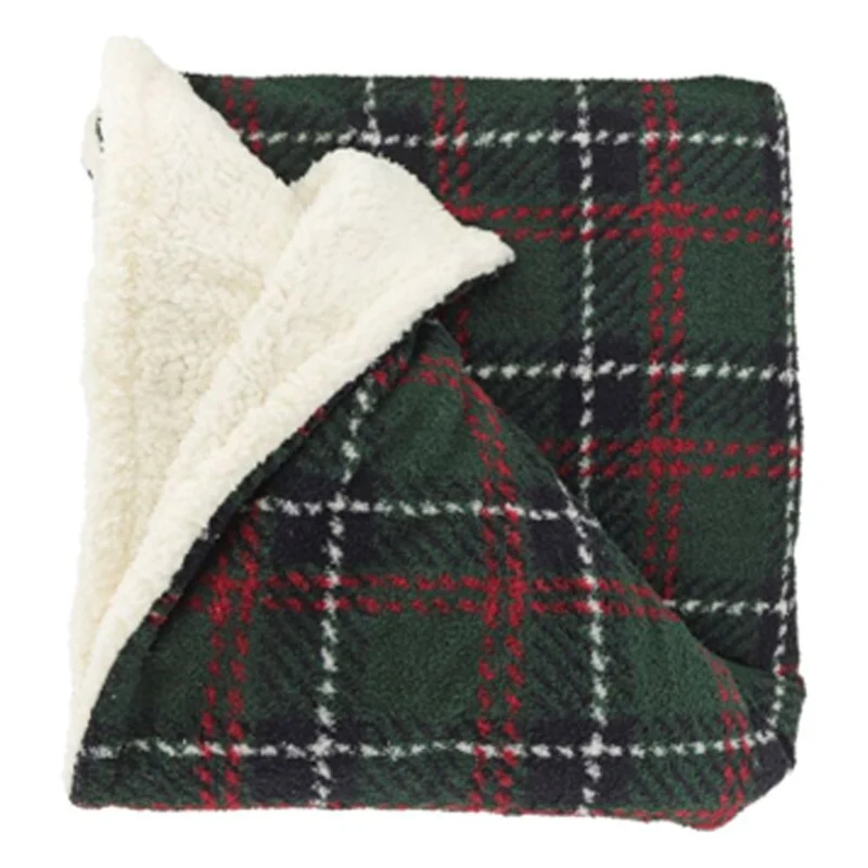 Coperta Eloise 130x160cm Verde Scuro