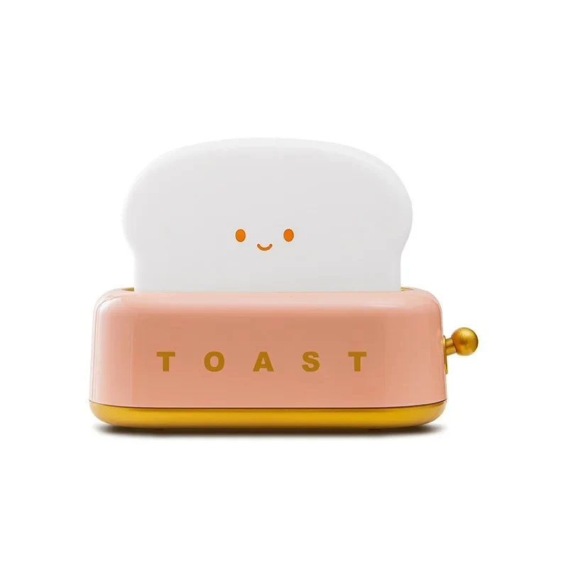 ToastGlow - legende LED brødrister natlys med tilpasselig lysstyrke