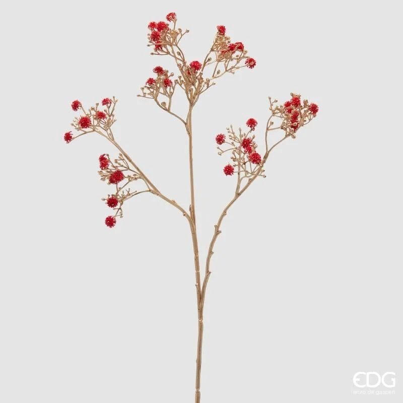 Ramo Gypsophila Stelo Oro H.68 Rosso