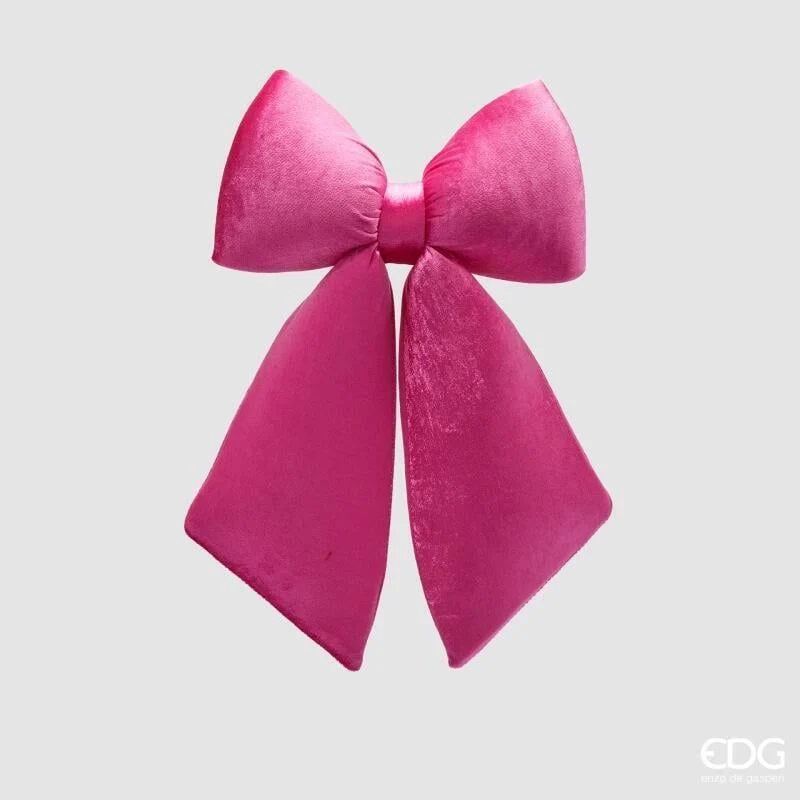 Fiocco Velluto H.38 L.27 Fucsia