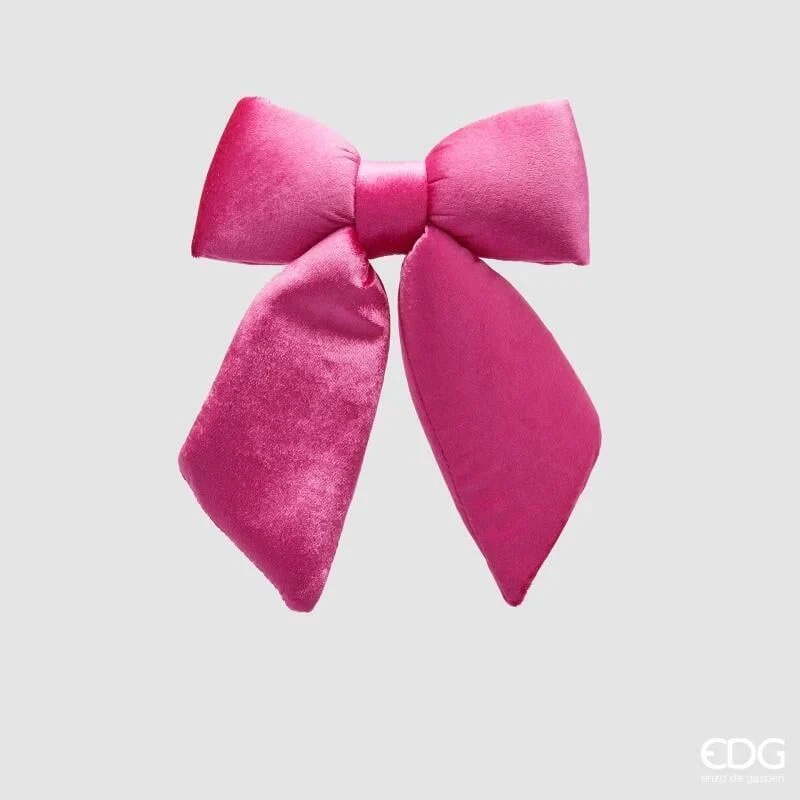 Fiocco Velluto H.25 L.21 Fucsia