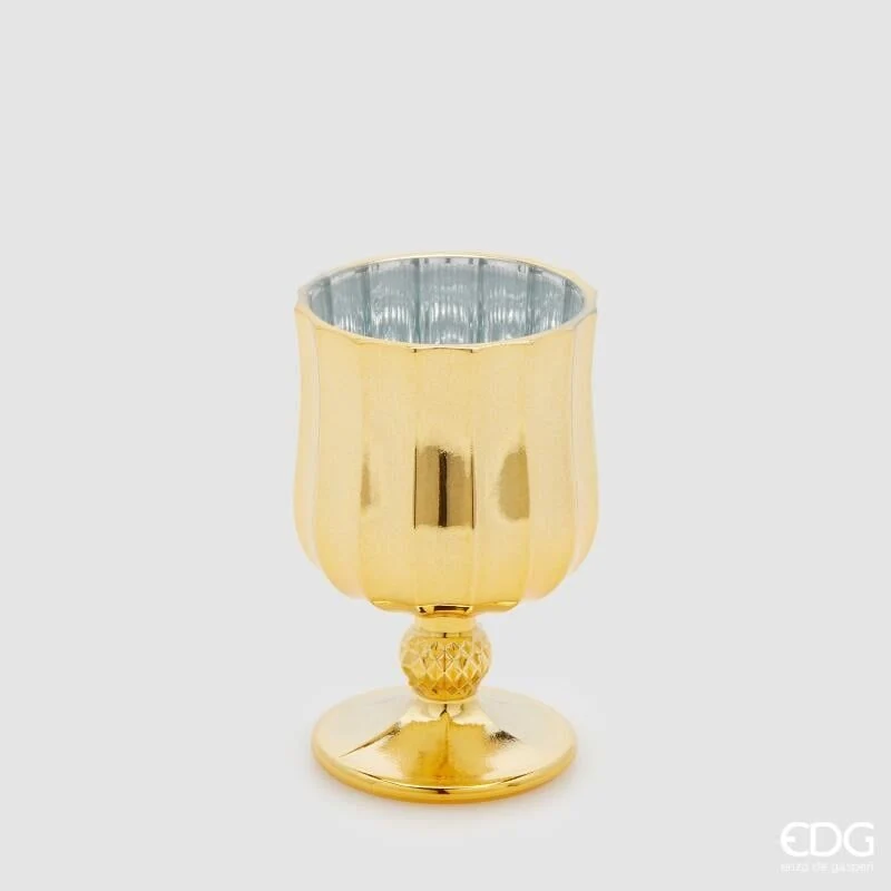 Portacandela Shine Calice H.11,6 D.7 Oro