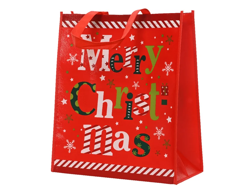 Busta RegaloNatalizia Rossa 40cm