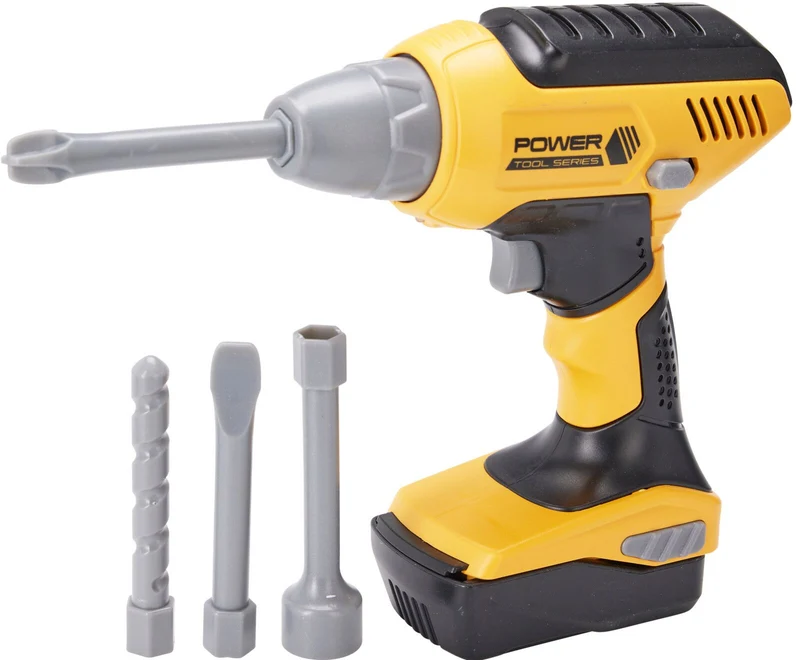 Avvitatore Giocattolo con Accessori - Giallo