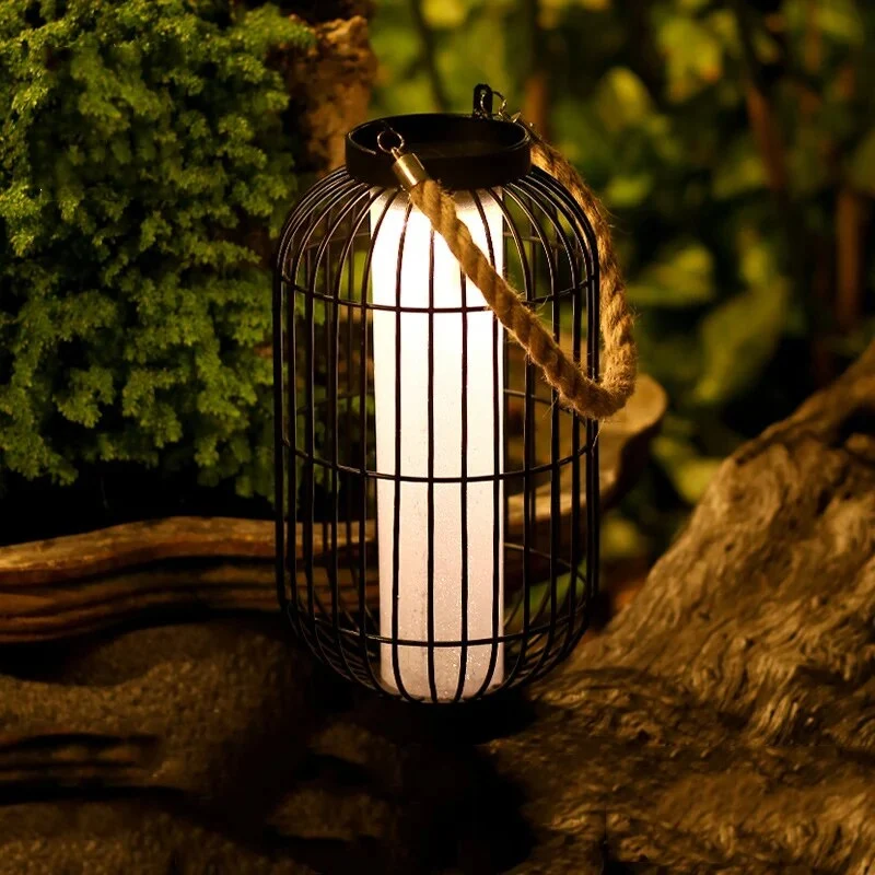 RadiantNest - Moderne Solar LED-lampe for en rolig haveatmosfære