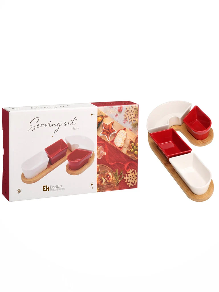 SET PORTATA CANDY CANE 5PZ