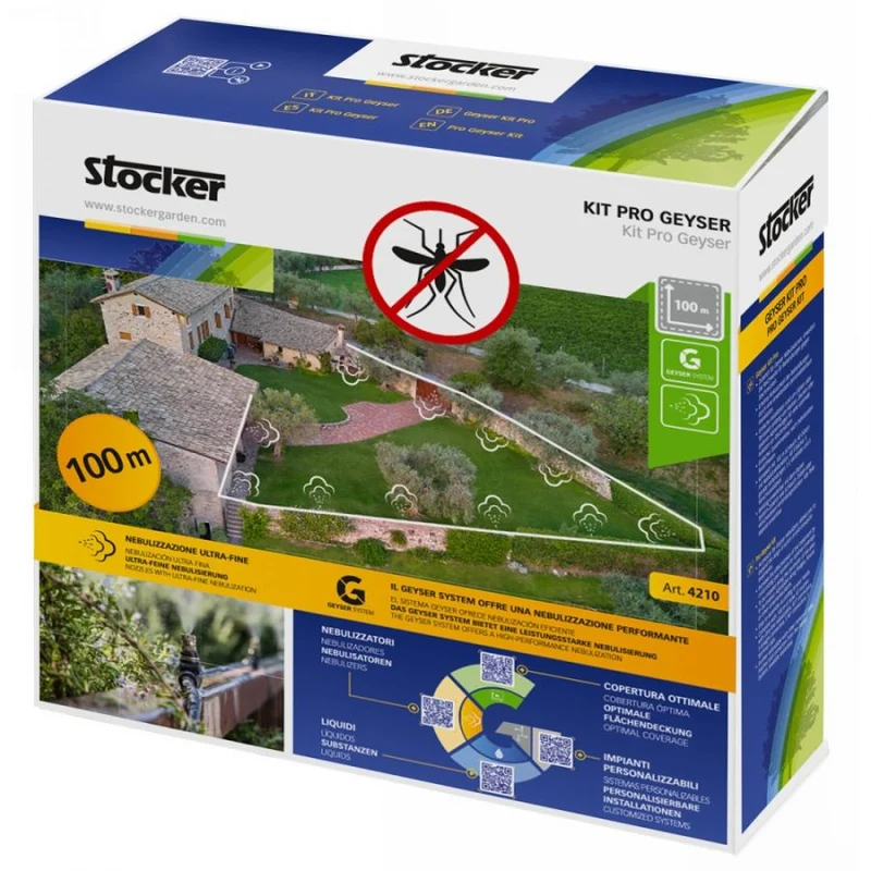 KIT PRO GEYSER 100 M Ø 6 MM