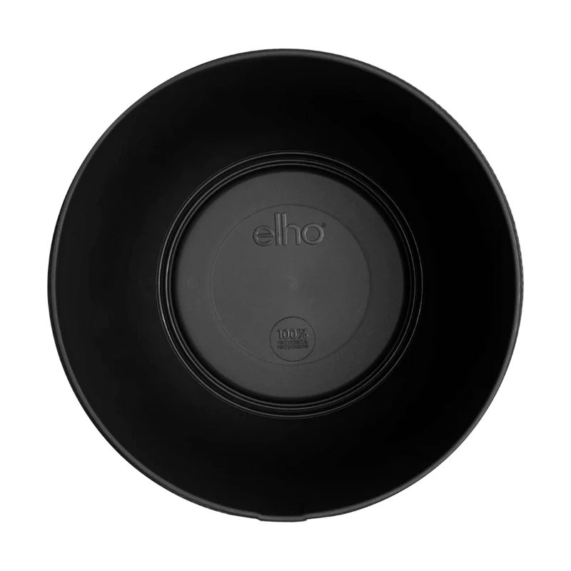 VASO JAZZ ROUND 14CM LIVING BLACK
