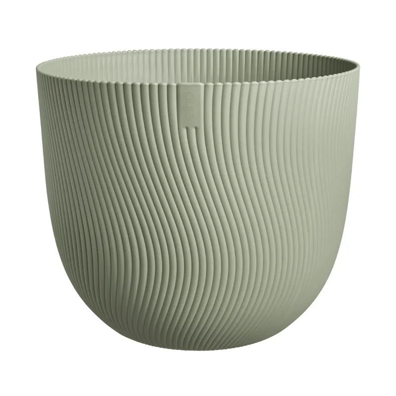 VASO SEREH ROUND 30CM VERDE SCANDINAVO
