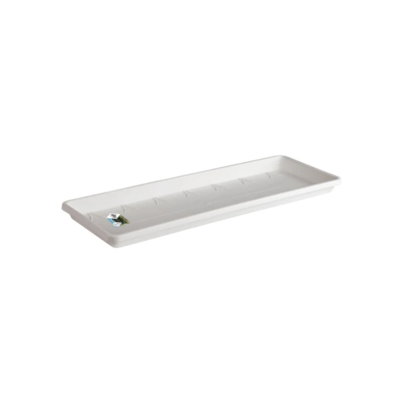 FIORIERA BARCELONA TROUGH SAUCER 90CM WHITE