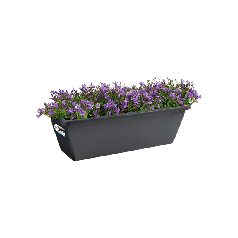 FIORIERA BARCELONA TROUGH 90CM Nera