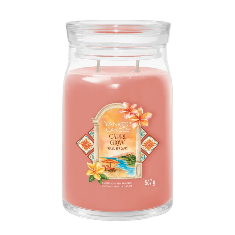 CANDELA GIARA GRANDE SIGNATURE CAPRI GLOW - YANKEE CANDLE