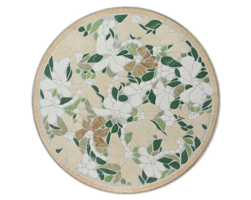 OFFERTA TAVOLO BISTRO GENEVA 58X76CM CON DUE SEDIE 39X50X93CM MOSAICO