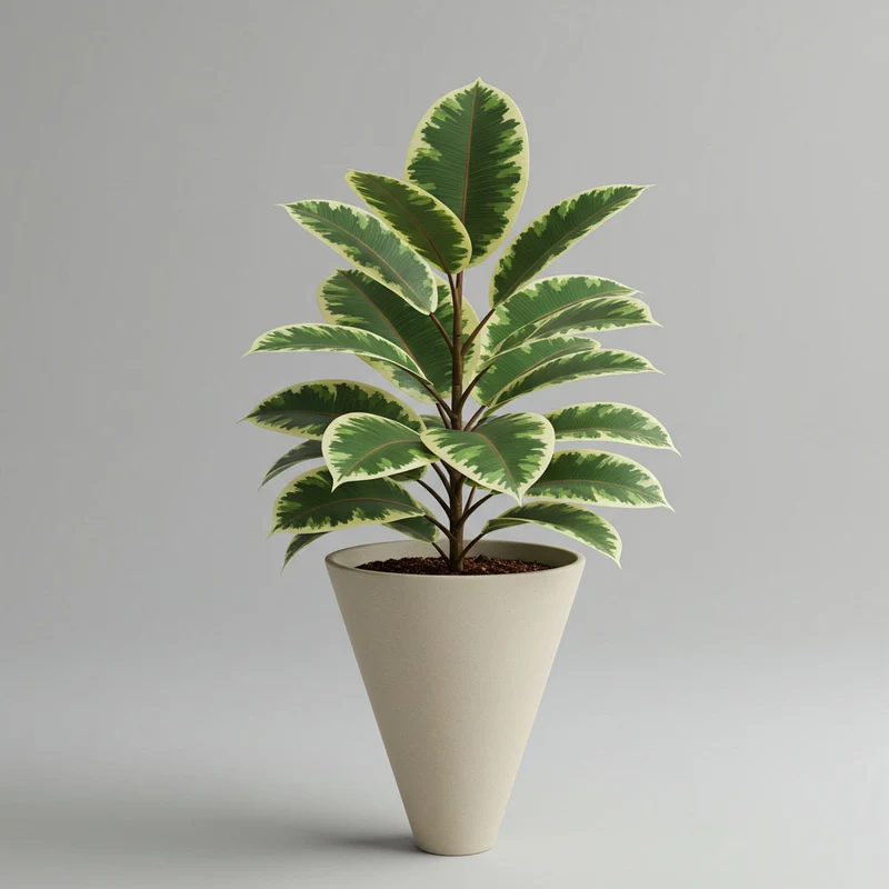 FICUS ELASTICA TINEKE VASO 13CM