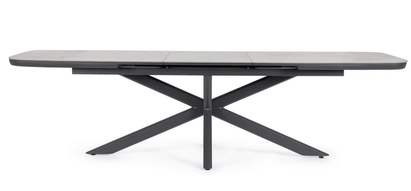 TAVOLO ALLUNGABILE PASCAL 200-260X100 ANTRACITE JX55