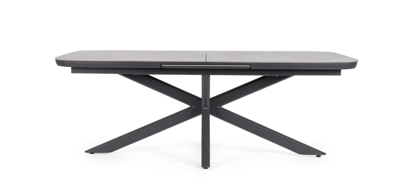 TAVOLO ALLUNGABILE PASCAL 200-260X100 ANTRACITE JX55