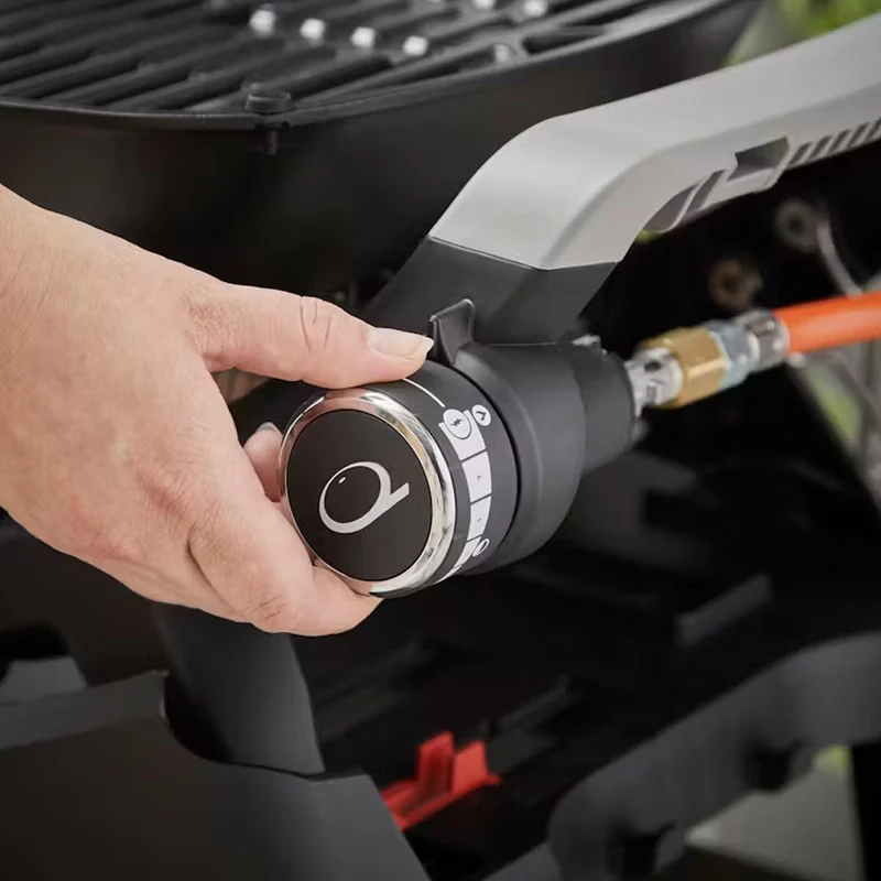 BARBECUE A GAS Q1200N CON RIPIANI LATERALI E STAND