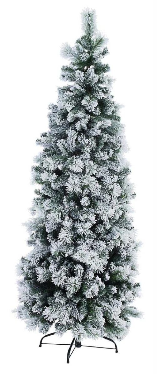 ALBERO DI NATALE SLIM PRAGA INNEVATO H180CM