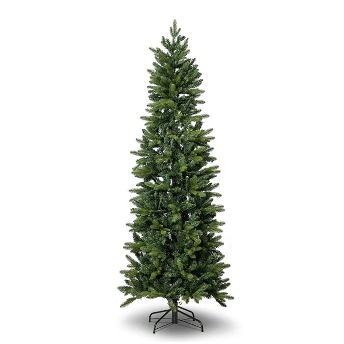 ALBERO DI NATALE SLIM CERNERA VERDE H180CM