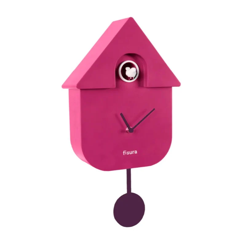 OROLOGIO CUCU' ORCHIDEA ROSA - CLOCK CUKOO HOUSE