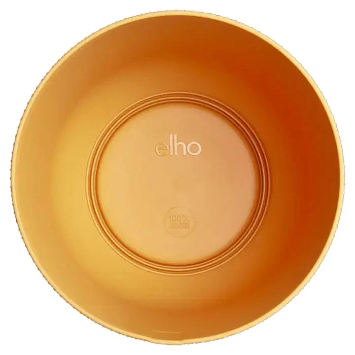 VASO JAZZ ROUND Ø26XH24CM GIALLO AMBRA