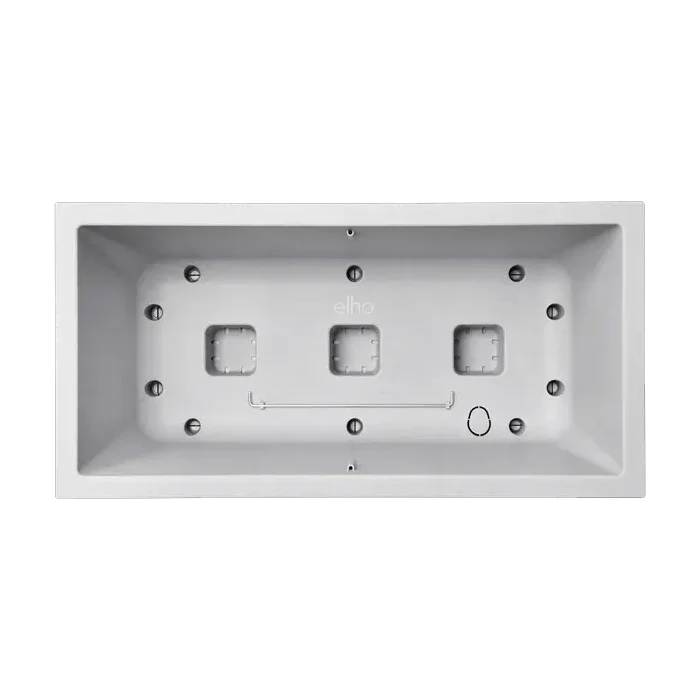 FIORIERA VIVO NEXT LONG 60X30XH29CM LIVING GRIGIO