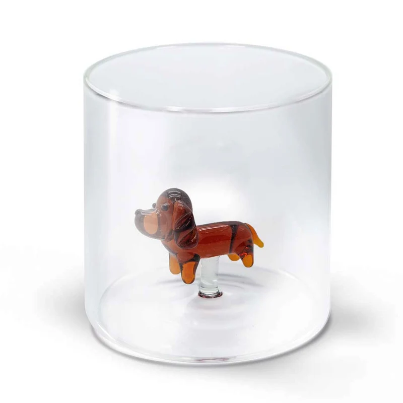 BICCHIERE IN VETRO BOROSILICATO 250ML BASSOTTO