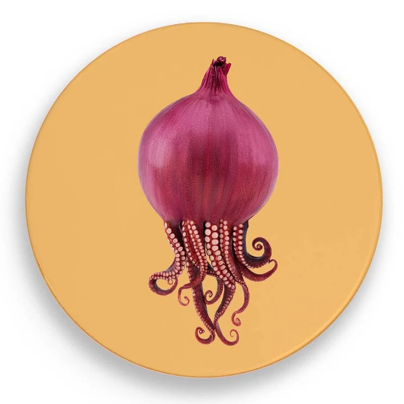 SOTTOPENTOLA IN CERAMICA Ø18CM POLIPO