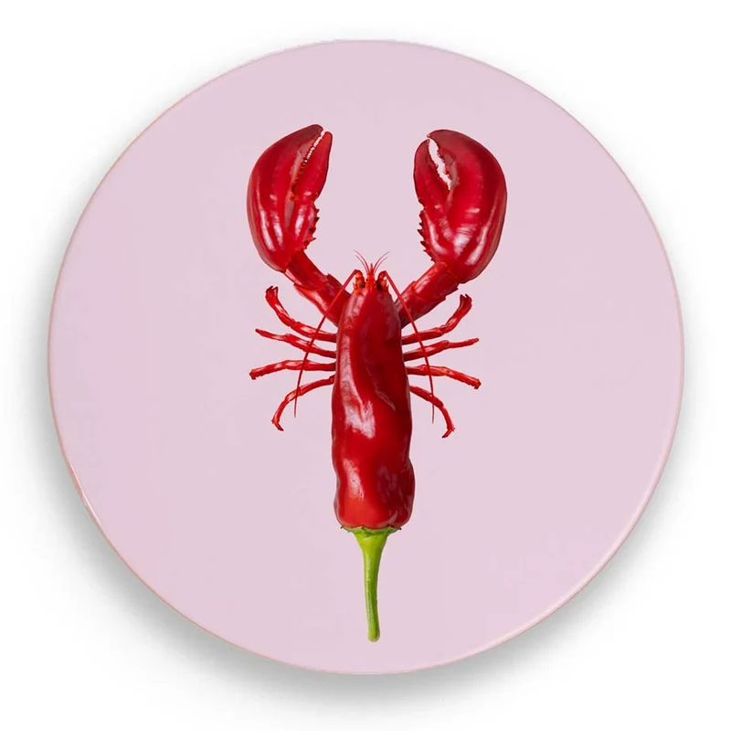 SOTTOPENTOLA IN CERAMICA Ø18CM ARAGOSTA