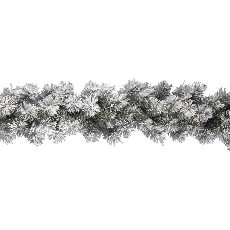 GHIRLANDA INNEVATA, 2,70MTXØ35CM, 100 RAMETTI