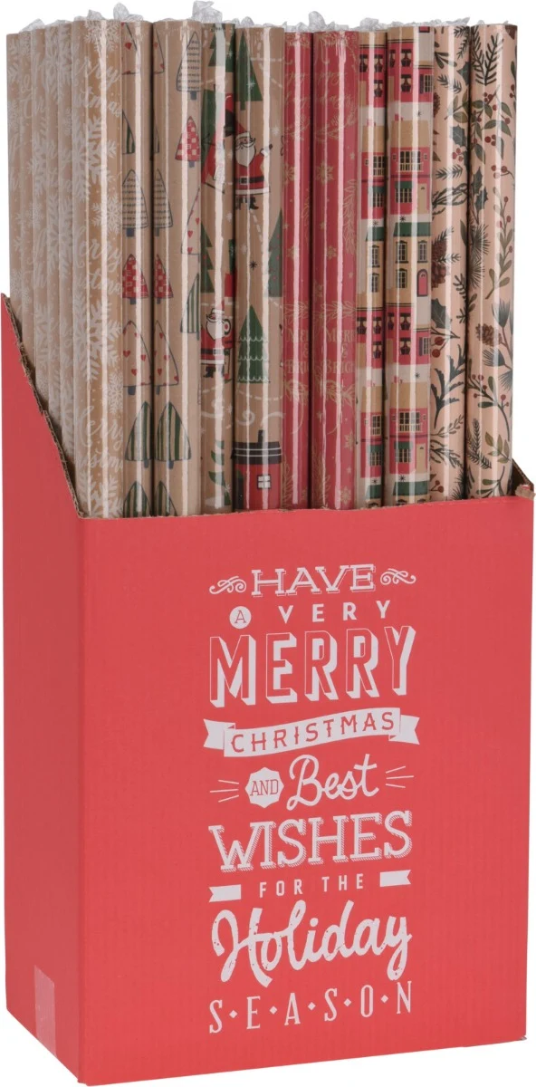ROTOLO CARTA REGALO 70X200CM, MODELLO ASSORTITO